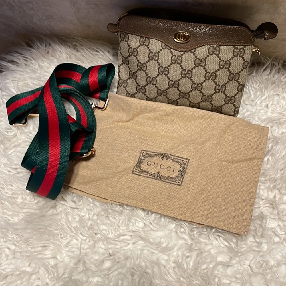 GUCCI GUCCI BEIGE CLUTCH BAG - Picture 6 of 13